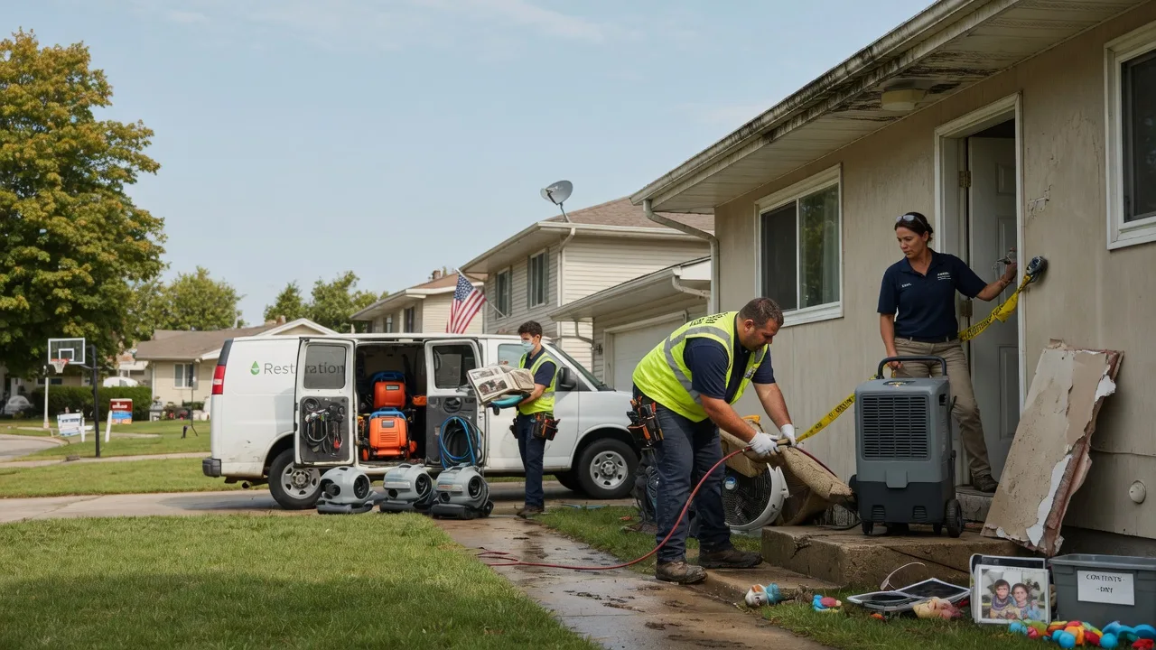 Water Damage Restoration in Sipesville, PA near me